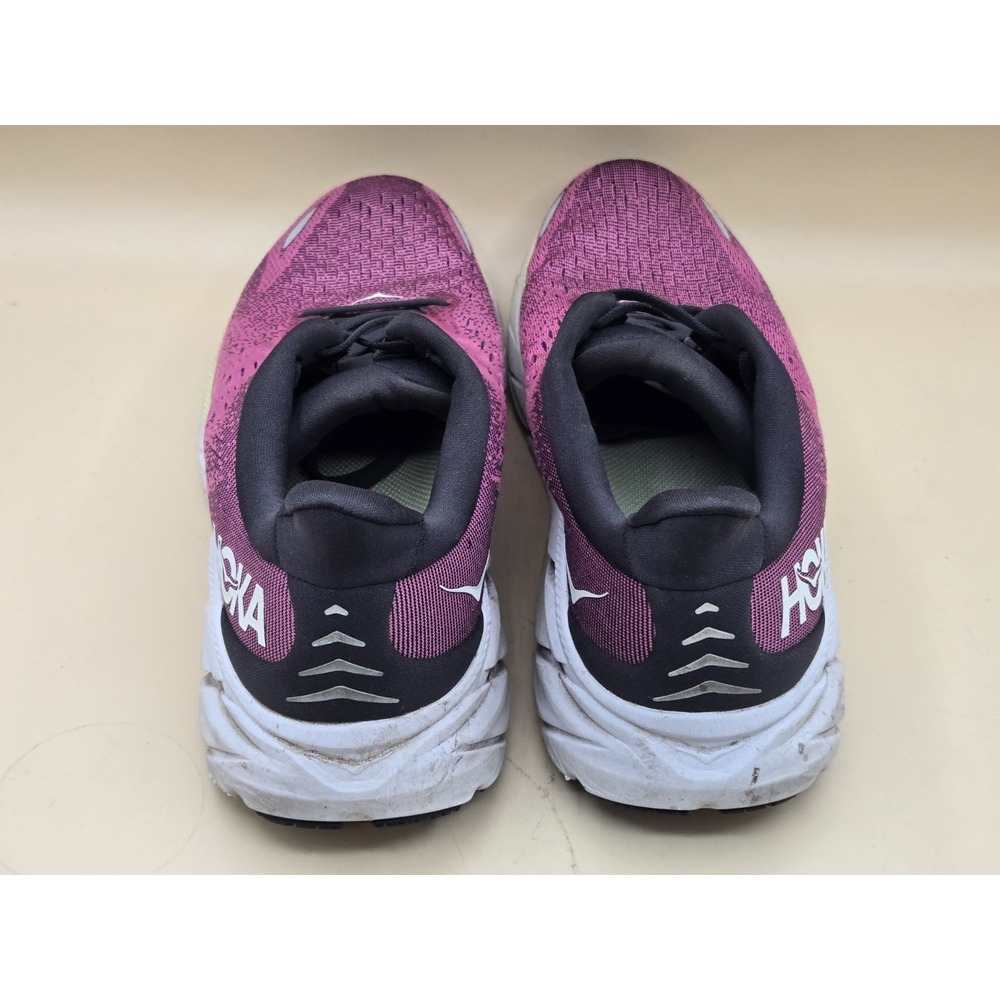 Hoka One One Plum and Black Running Shoes - Picture 9 of 15